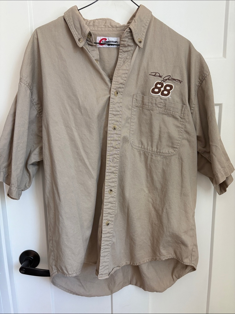 100% cotton vintage Dale Jarrett button up